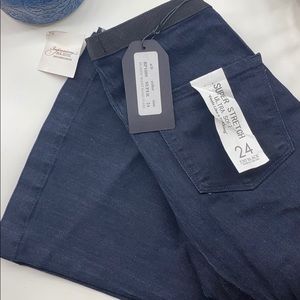 Just black bell bottom jeans